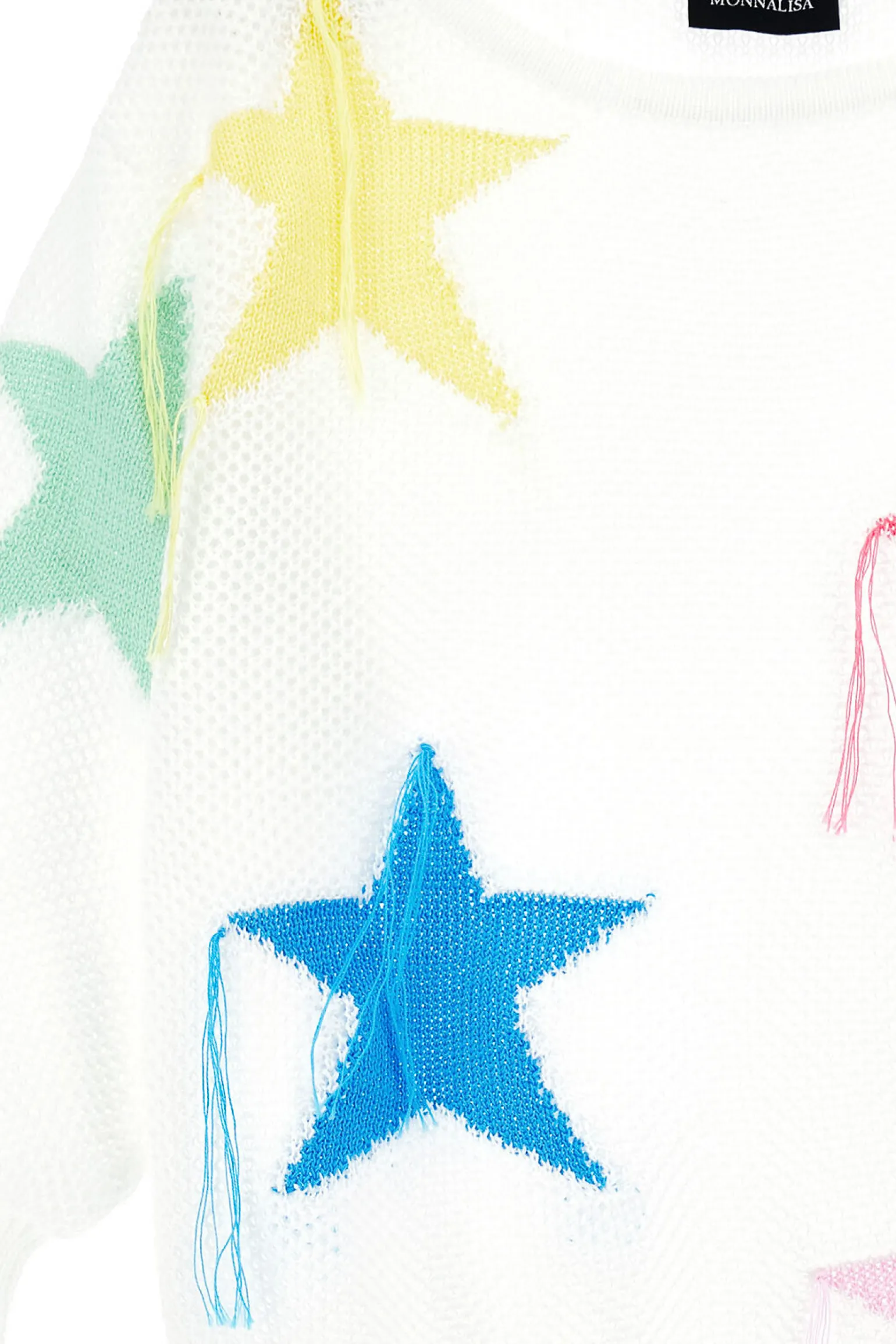 Girocollo traforato con stelle