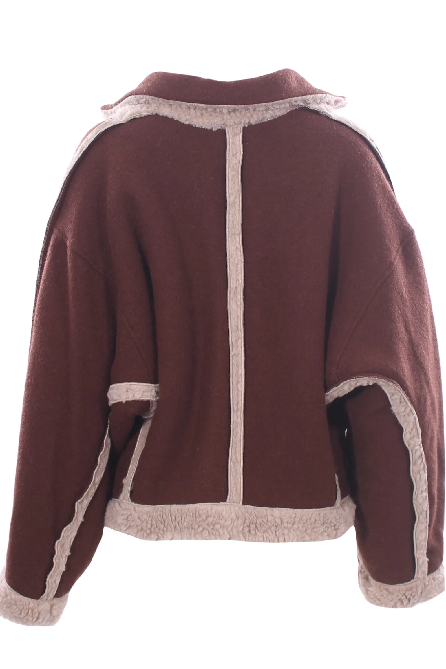 Giubbino corto eco fur reversibile