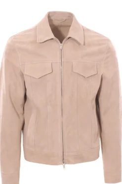 giubbino in suede