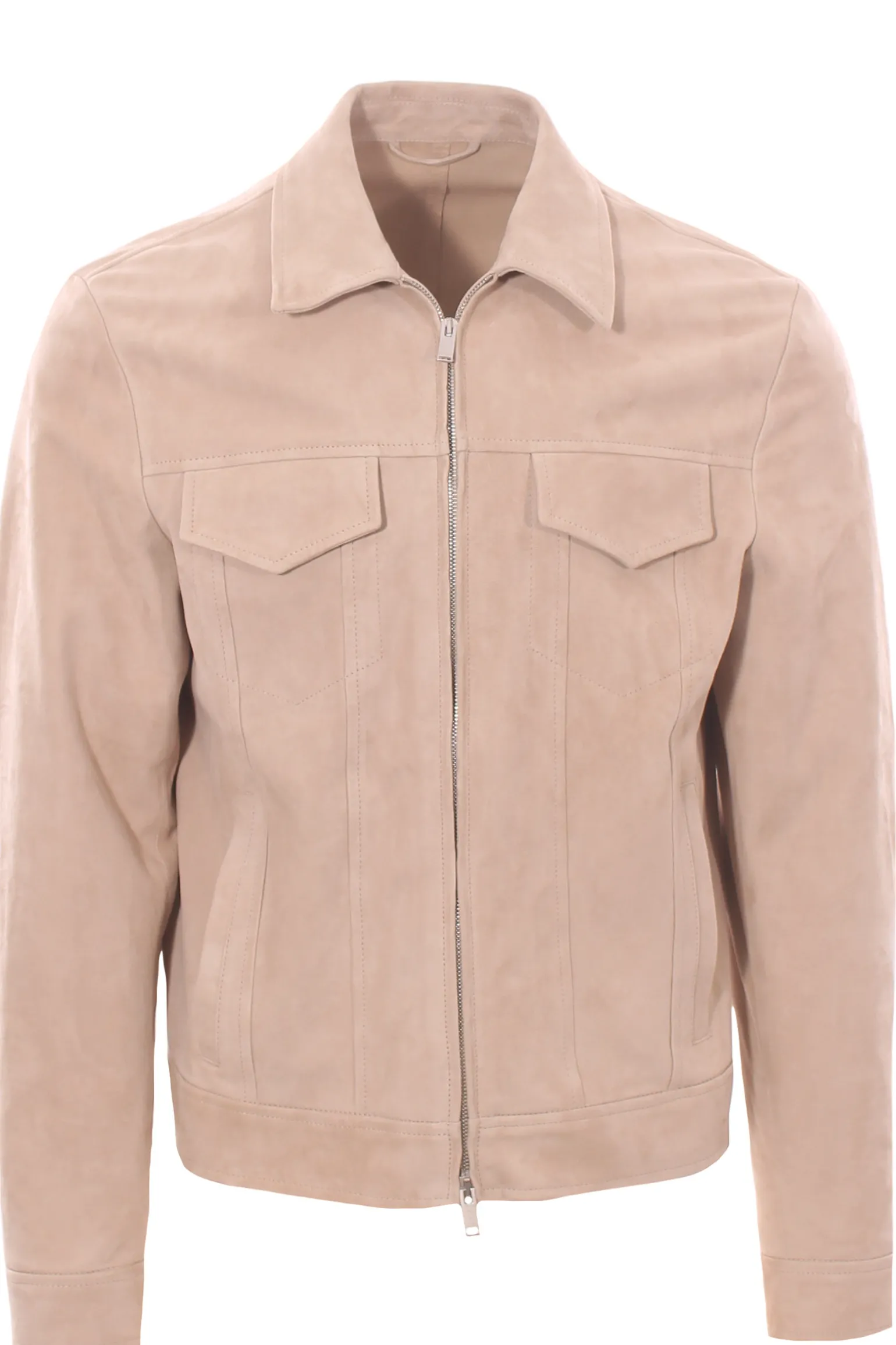 giubbino in suede
