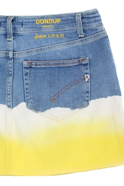 Gonna cinque tasche in denim