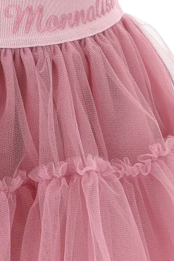 Gonna in tulle con balze