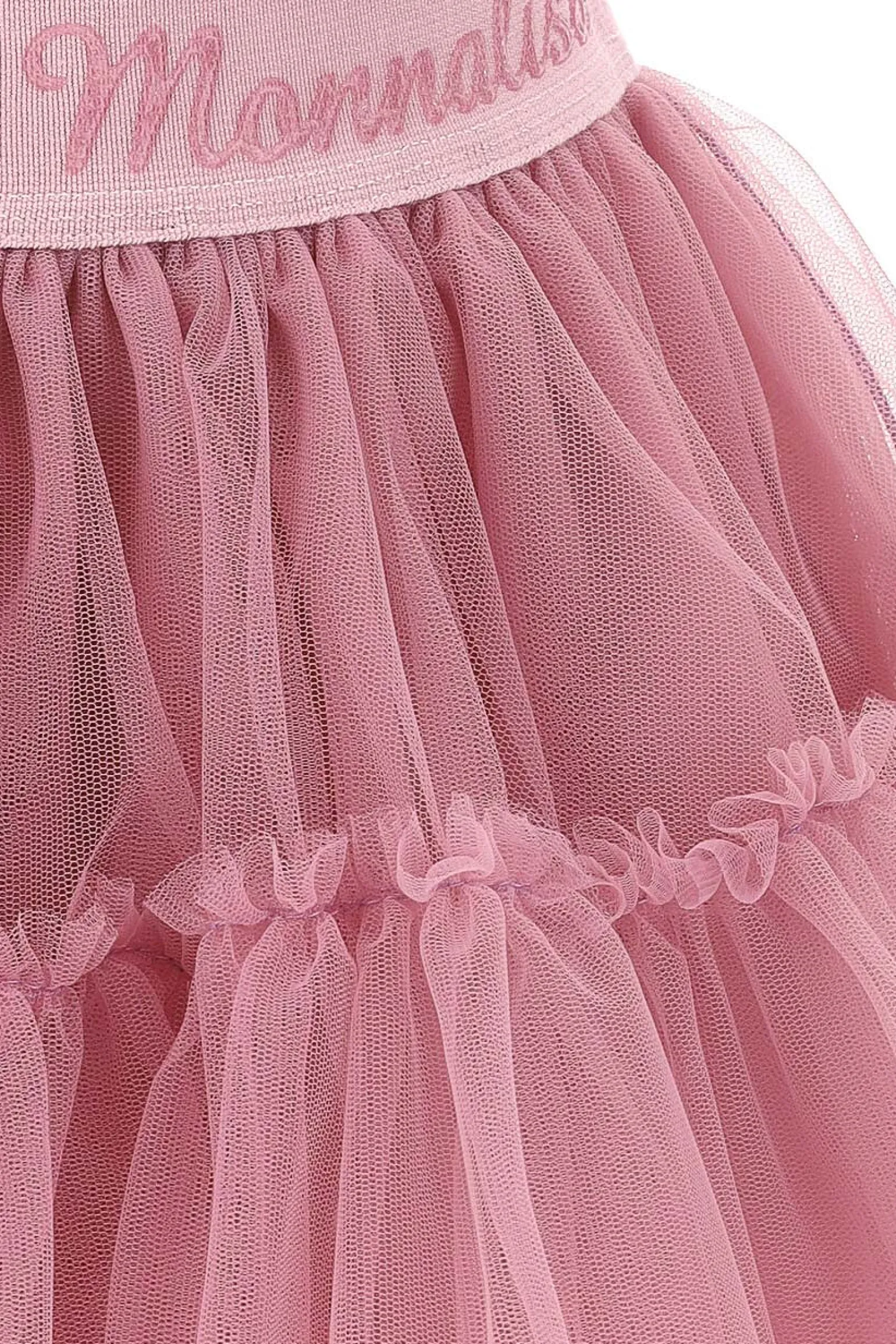 Gonna in tulle con balze
