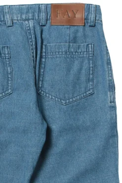 Jeans baggy con pinces