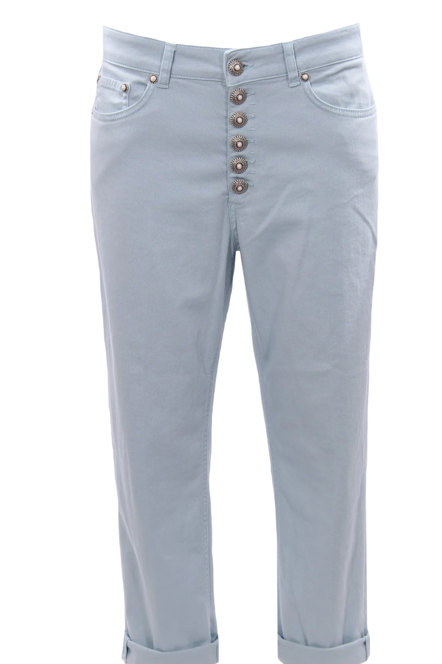 Jeans koons gioiello in denim di cotone