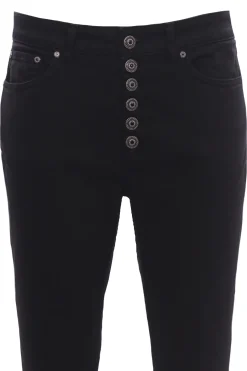 Jeans koons gioiello in denim di cotone
