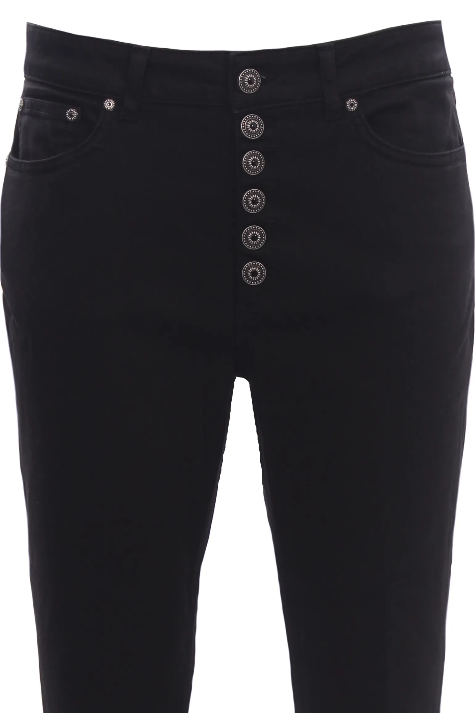 Jeans koons gioiello in denim di cotone