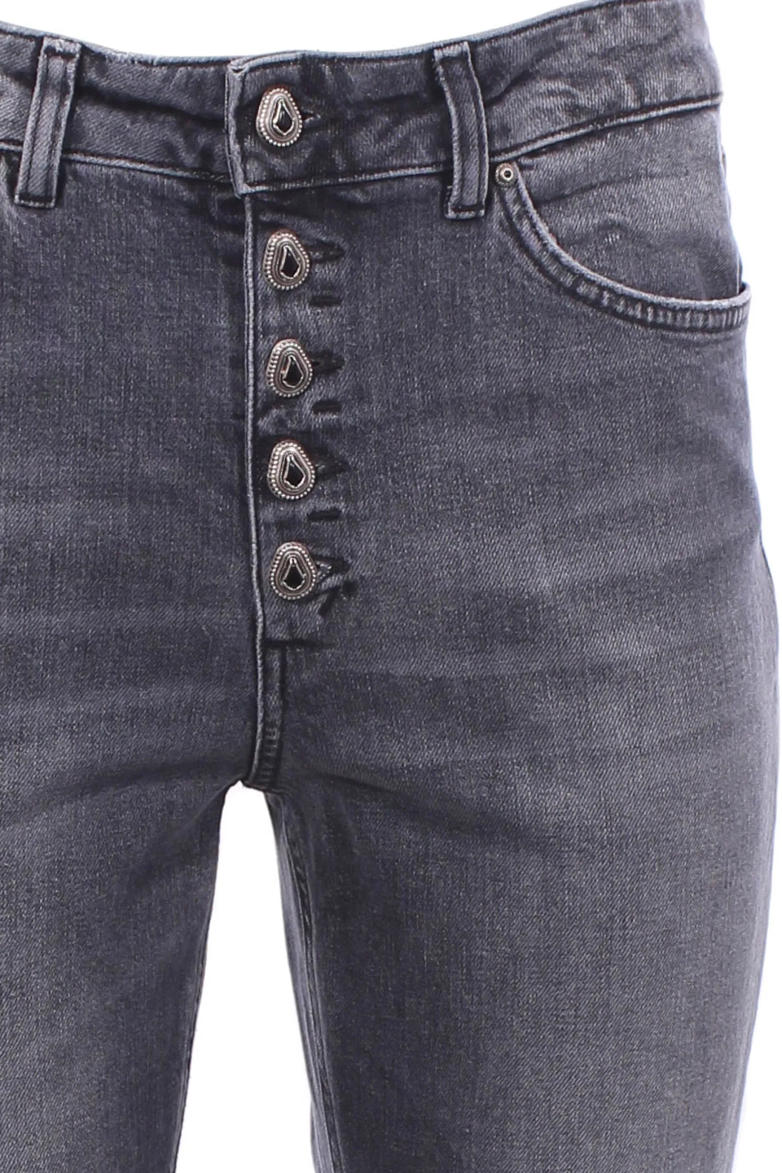 Jeans koons gioiello in denim di cotone