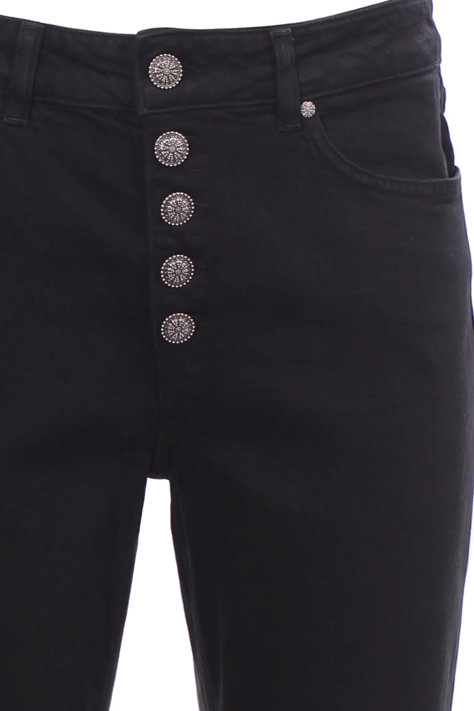 Jeans koons gioiello in denim di cotone