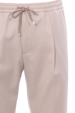 jogger in flanella light stretch
