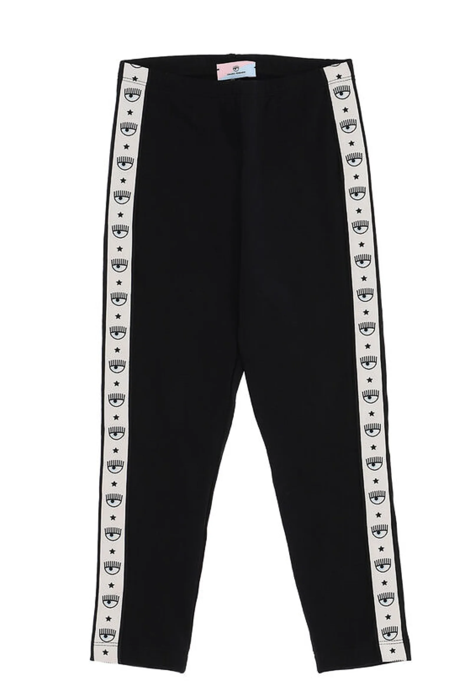 Leggings con banda logato