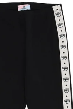 Leggings con banda logato