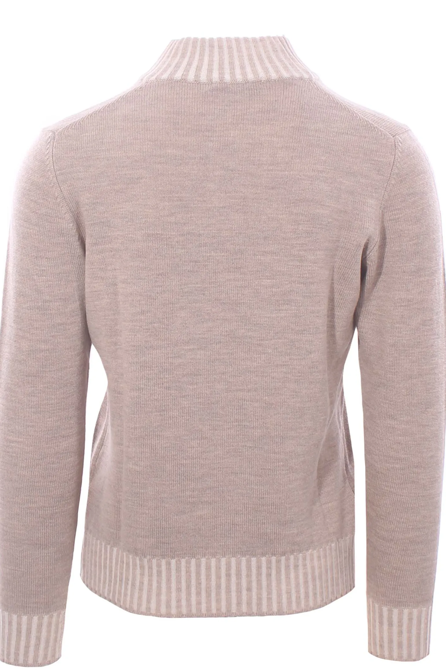 lupo zip bordi vanisè in lana merino