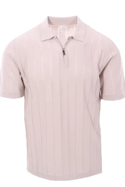 Maglia polo con zip