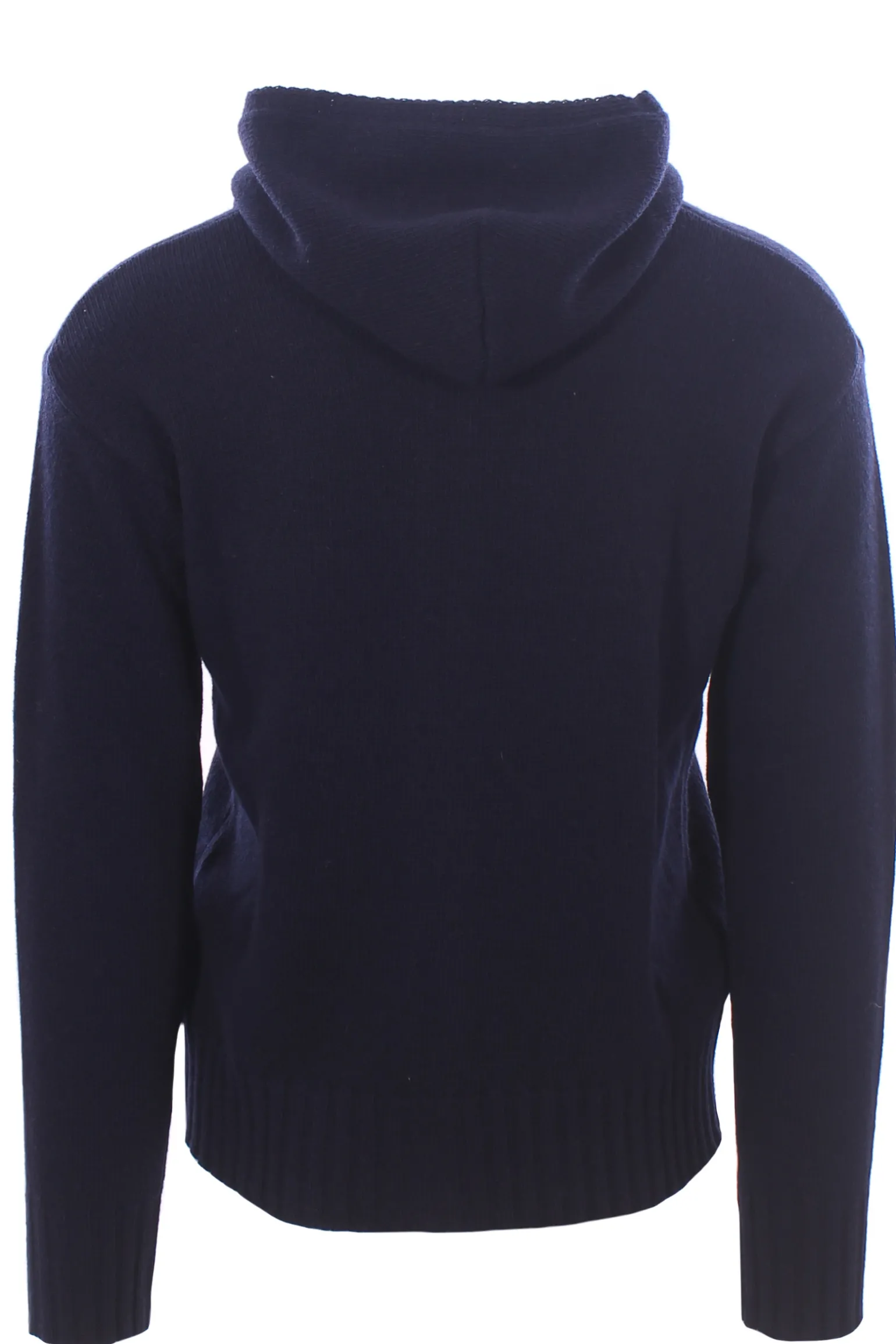 maglia zip cappuccio