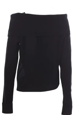 Maglione con spalle scoperte
