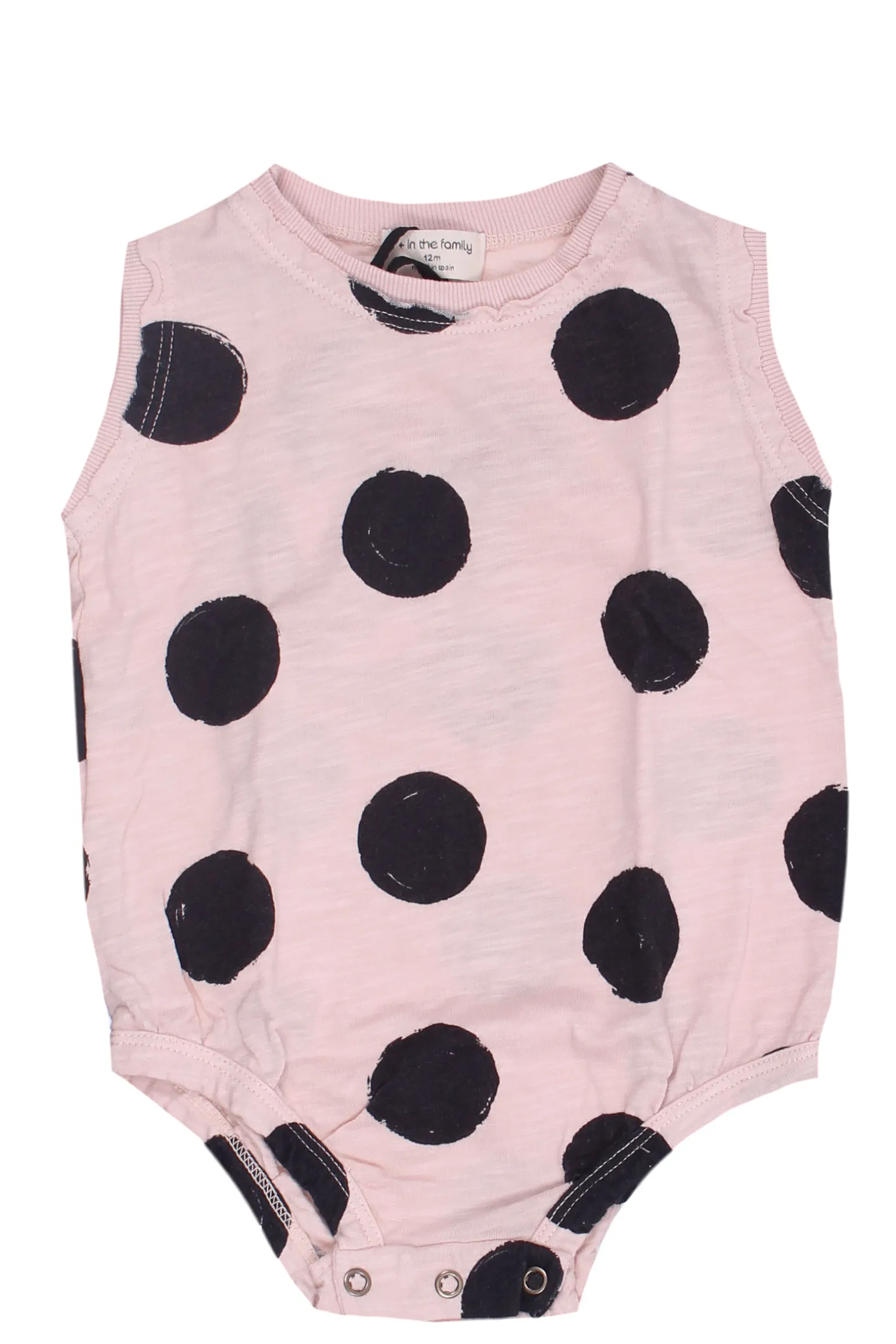 Pagliaccetto a pois in cotone