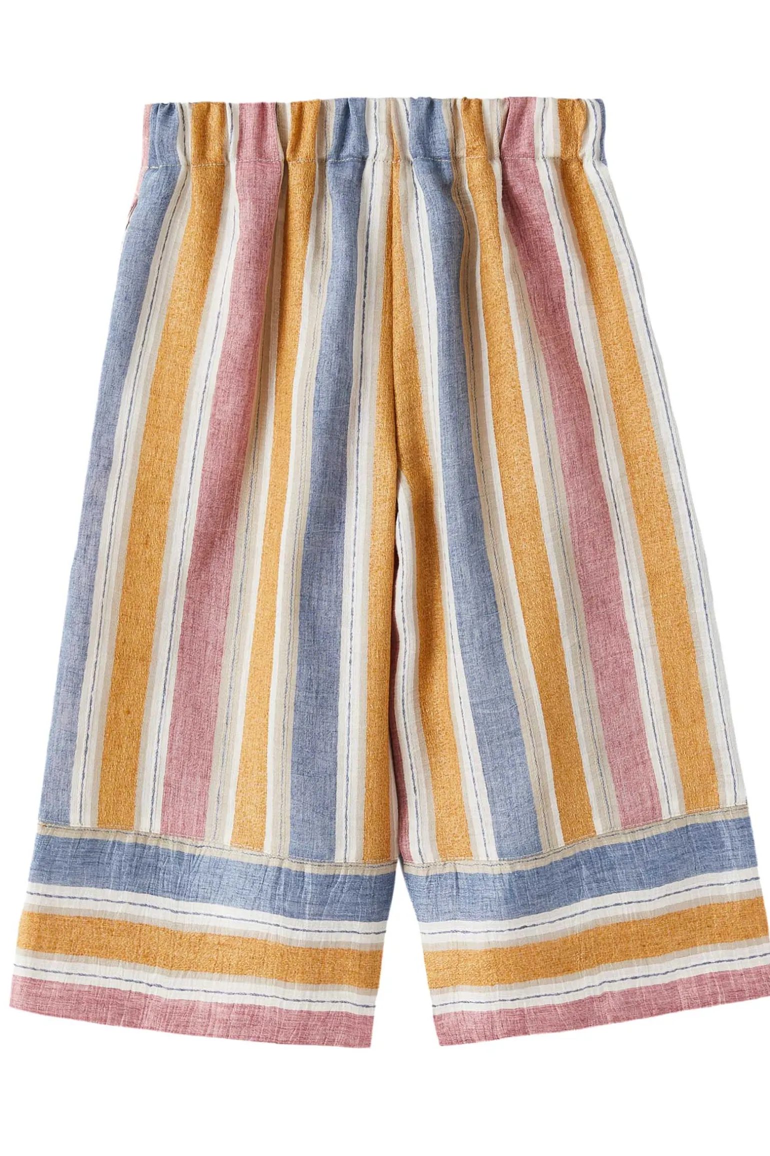 Pantalone capri rigato