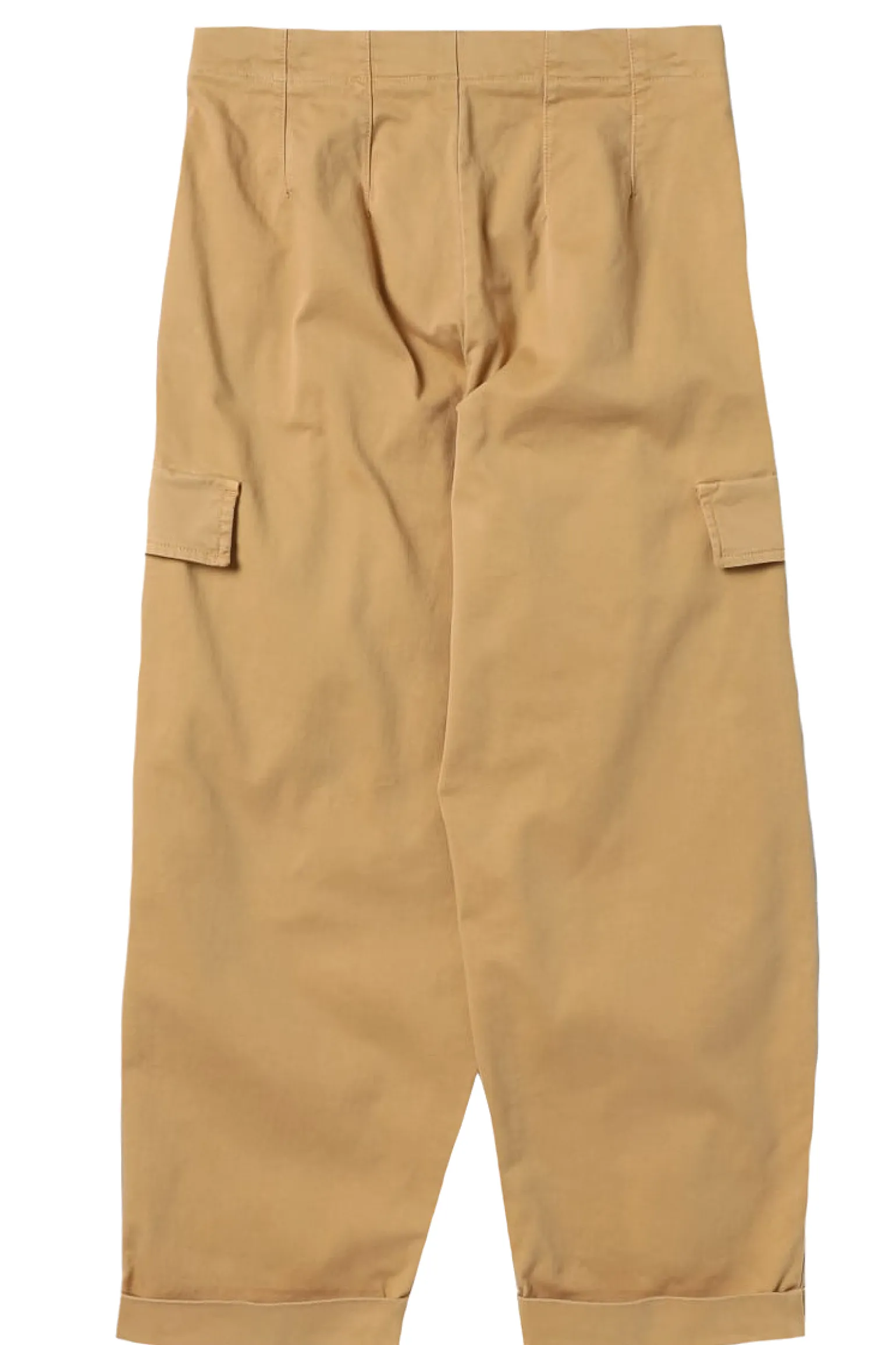 pantalone cargo in cotone stretch