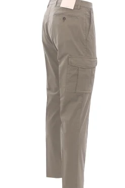 pantalone cargo in cotone stretch