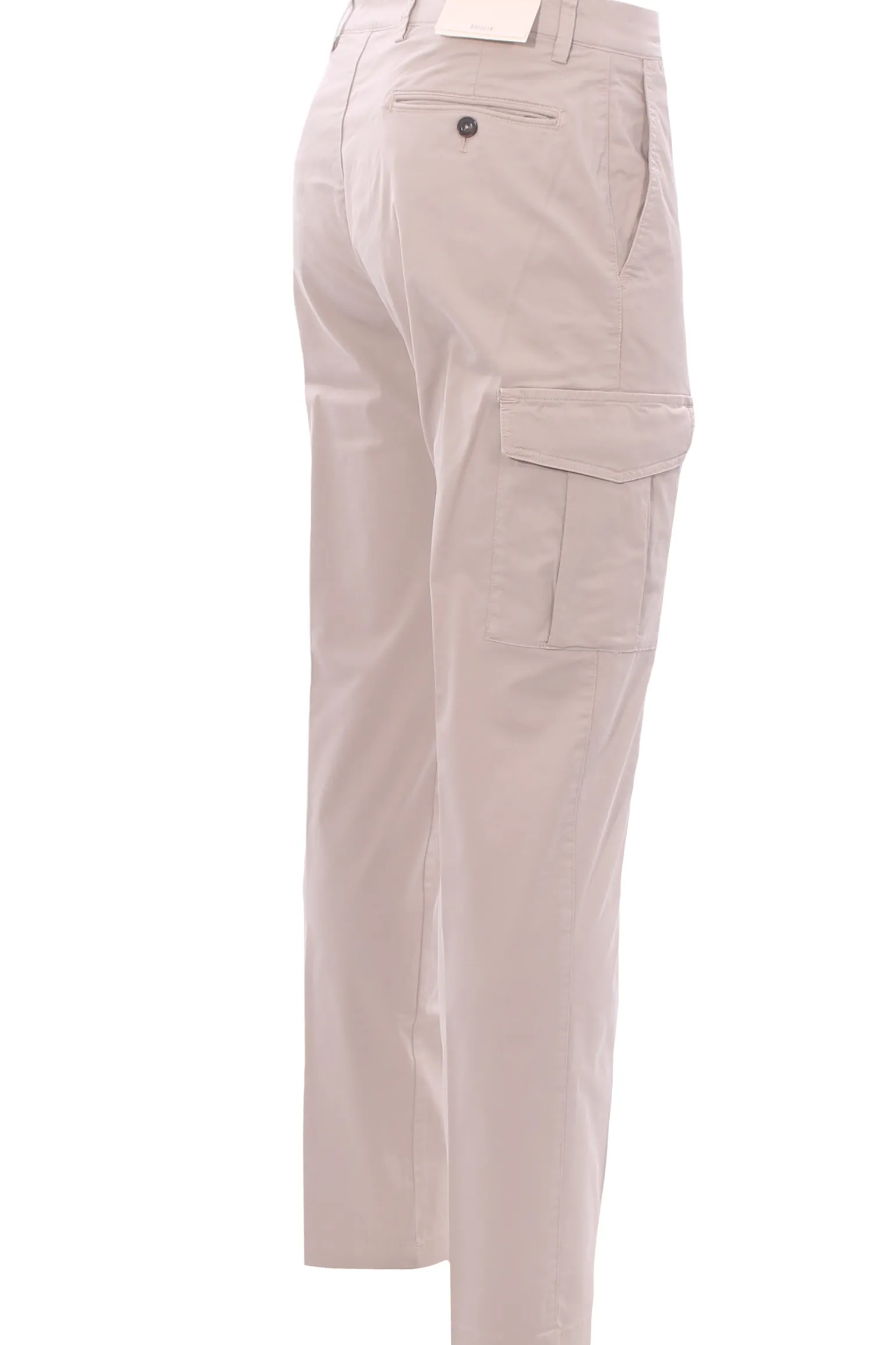 pantalone cargo in cotone stretch