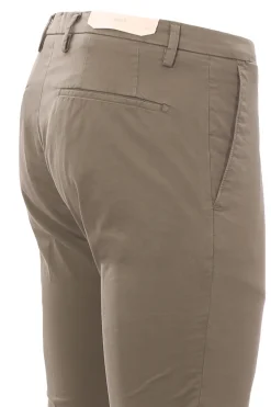 pantalone chino in cotone stretch