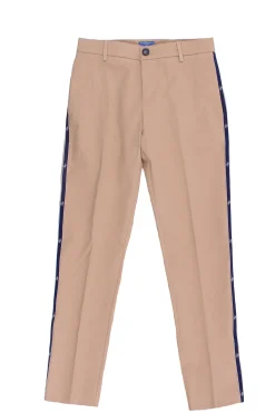 pantalone con banda logata