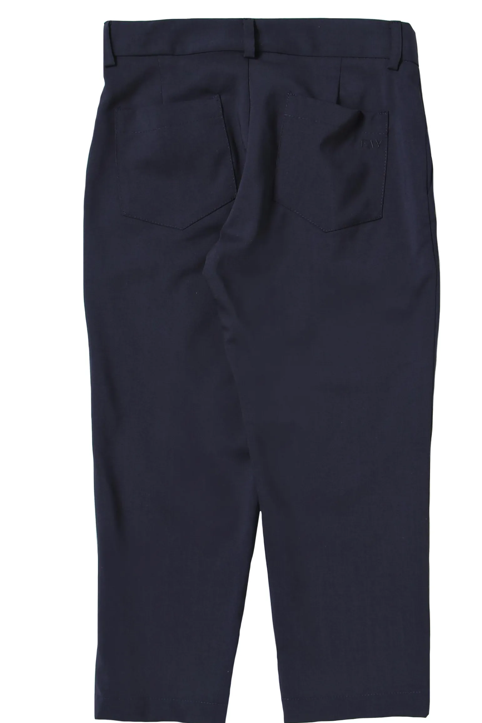 Pantalone con pinces in lana stretch
