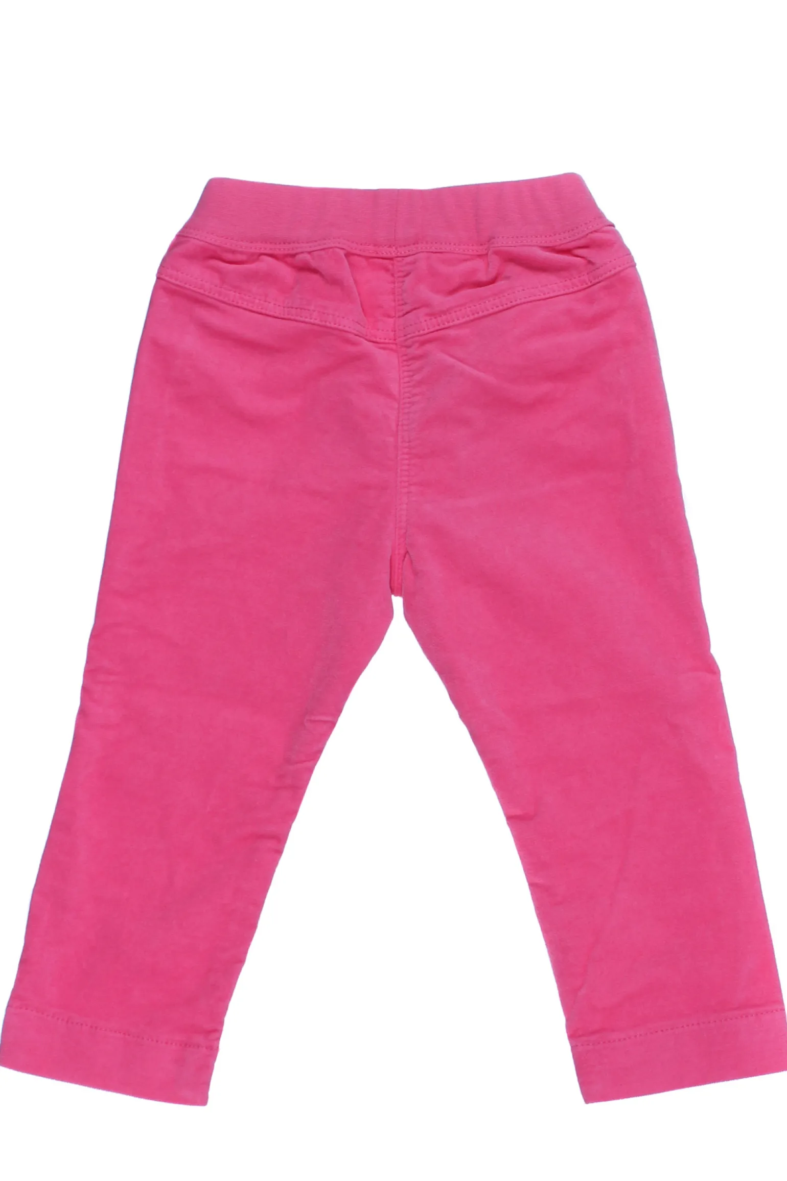 Pantalone di velluto liscio