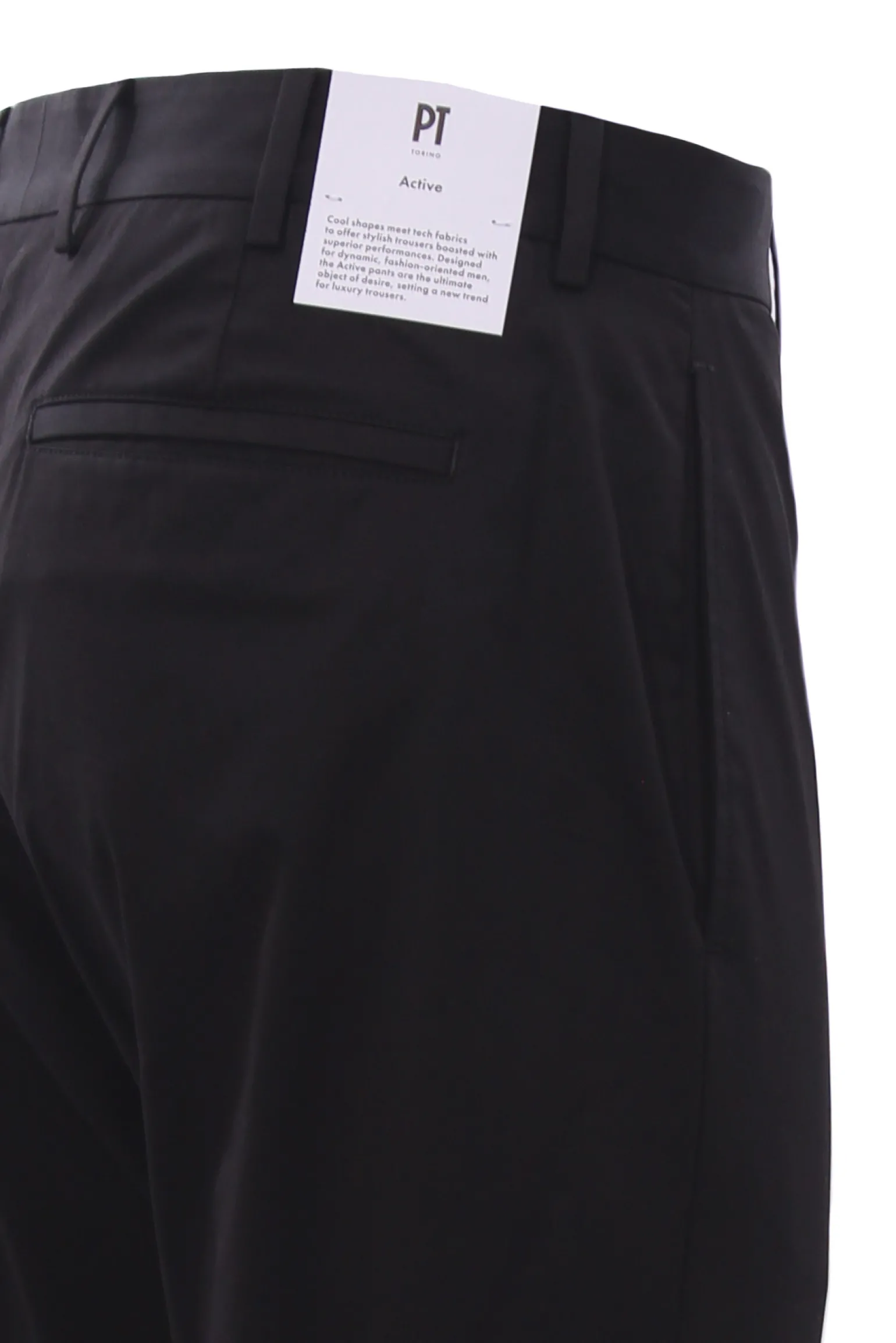 Pantalone fondo zip