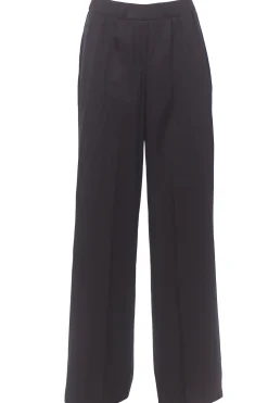 Pantalone gamba larga in viscosa