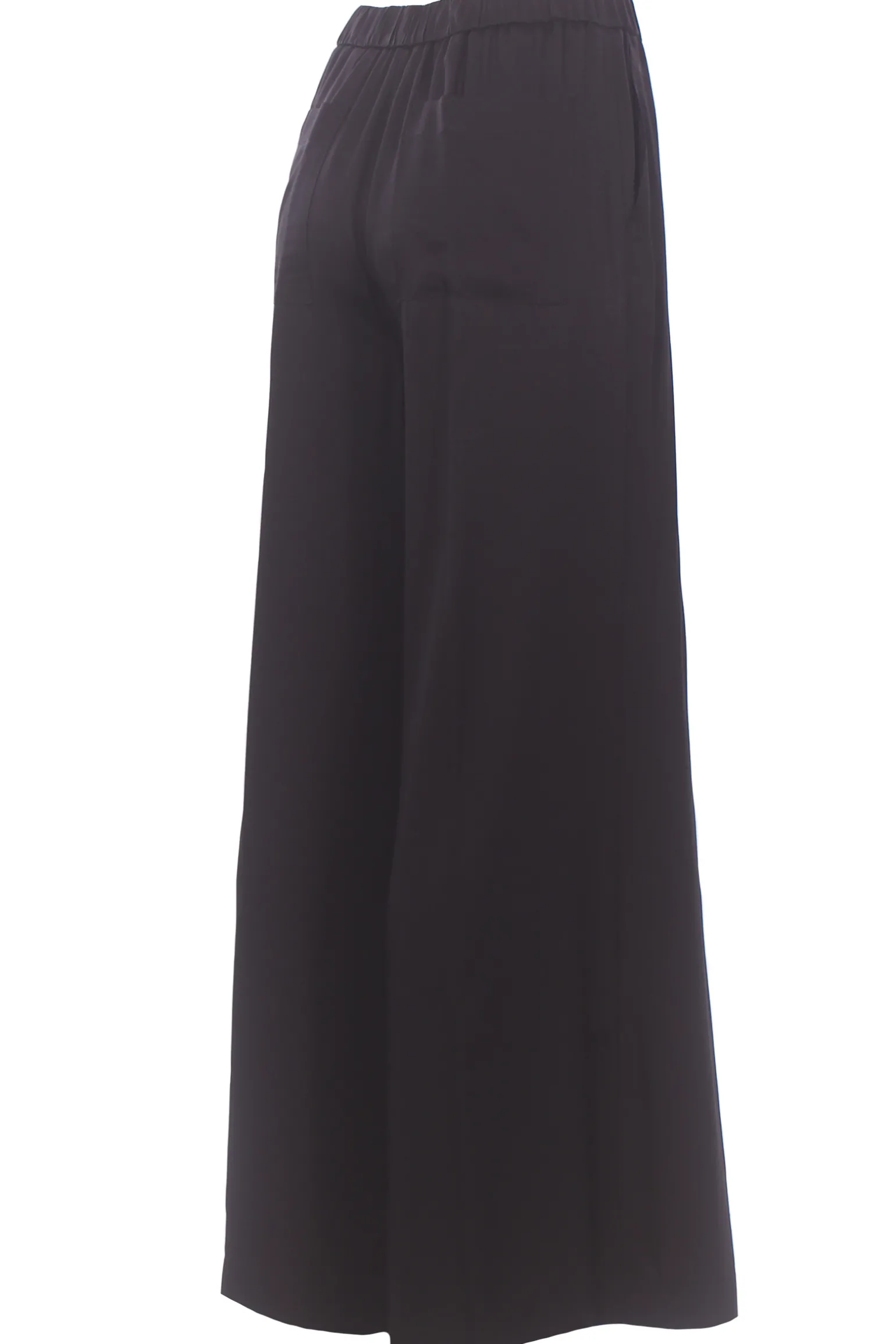 Pantalone gamba larga in viscosa