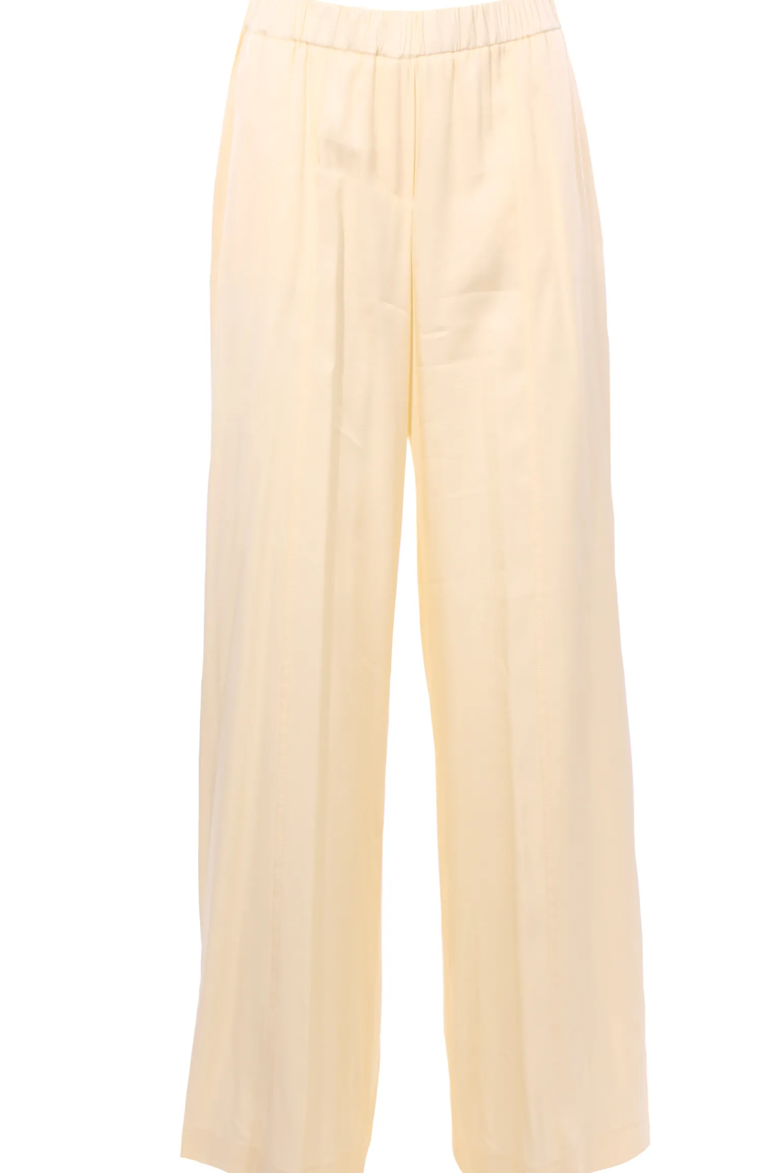 Pantalone gamba larga in viscosa