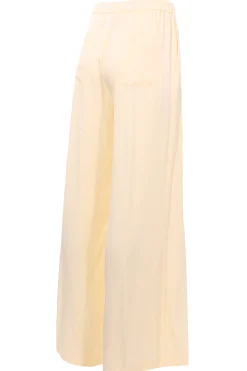 Pantalone gamba larga in viscosa