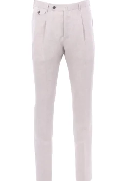 pantalone gentlemen 1p in lino