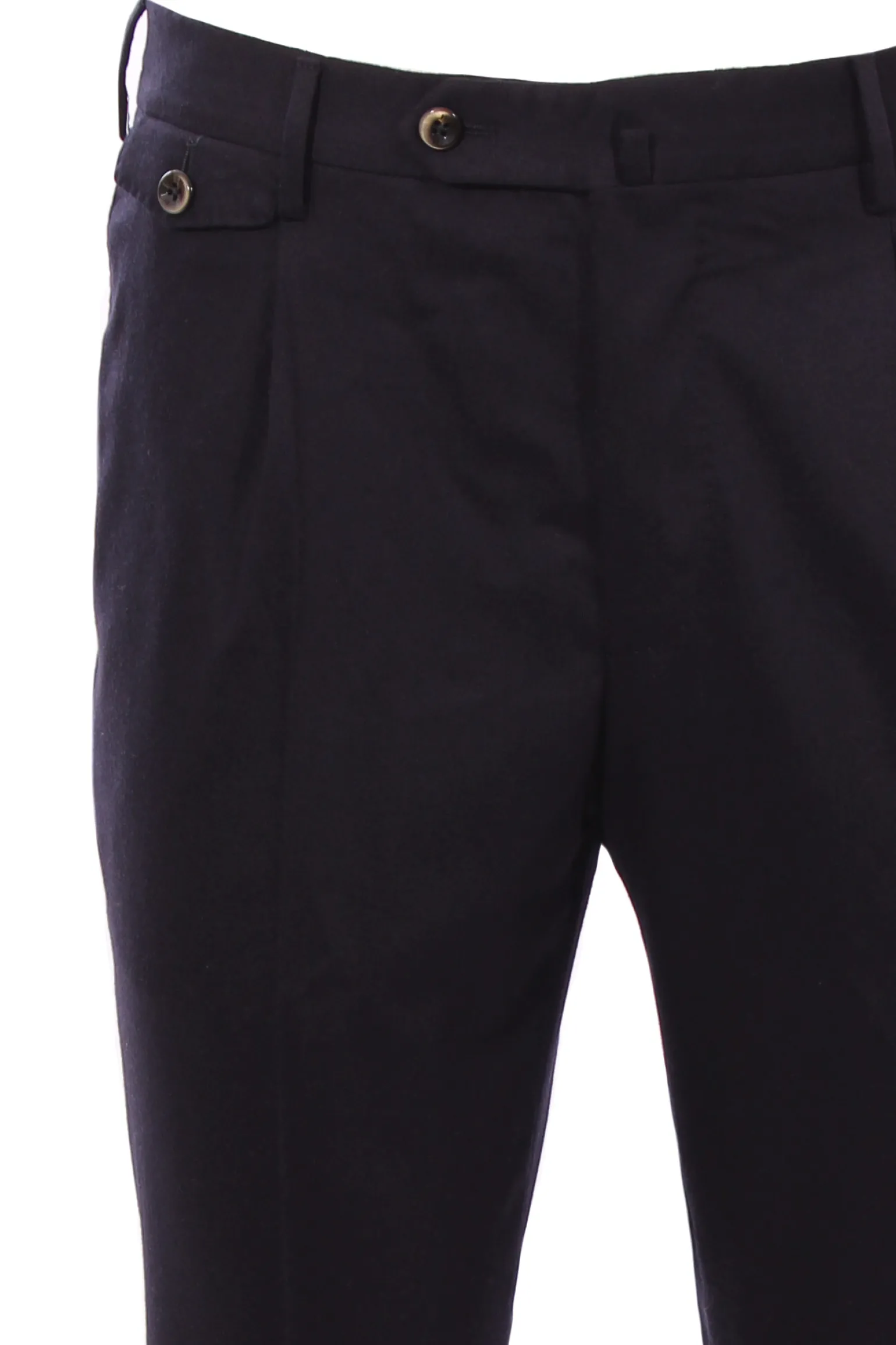 Pantalone gent 1p in flanella stretch super 120's