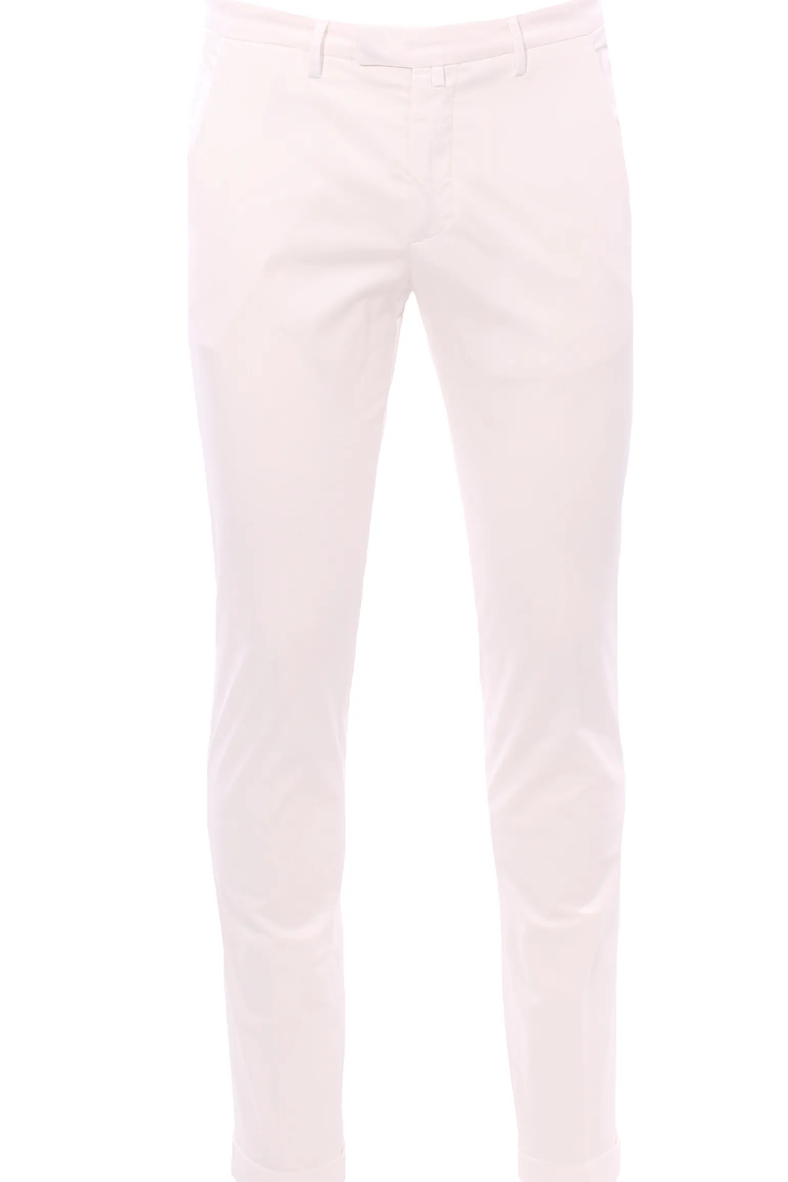 pantalone in cotone stretch