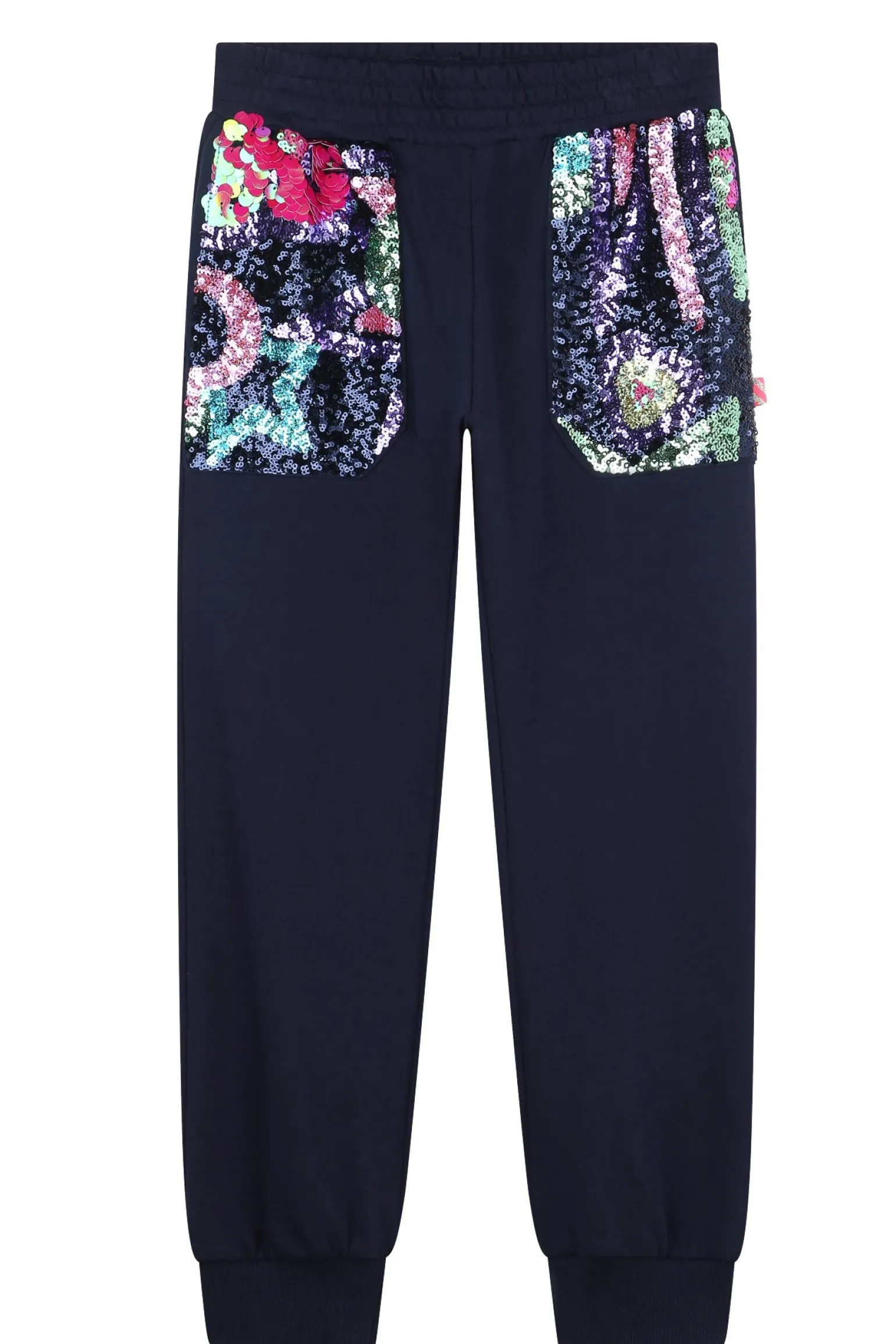 pantalone in felpa con pailettes
