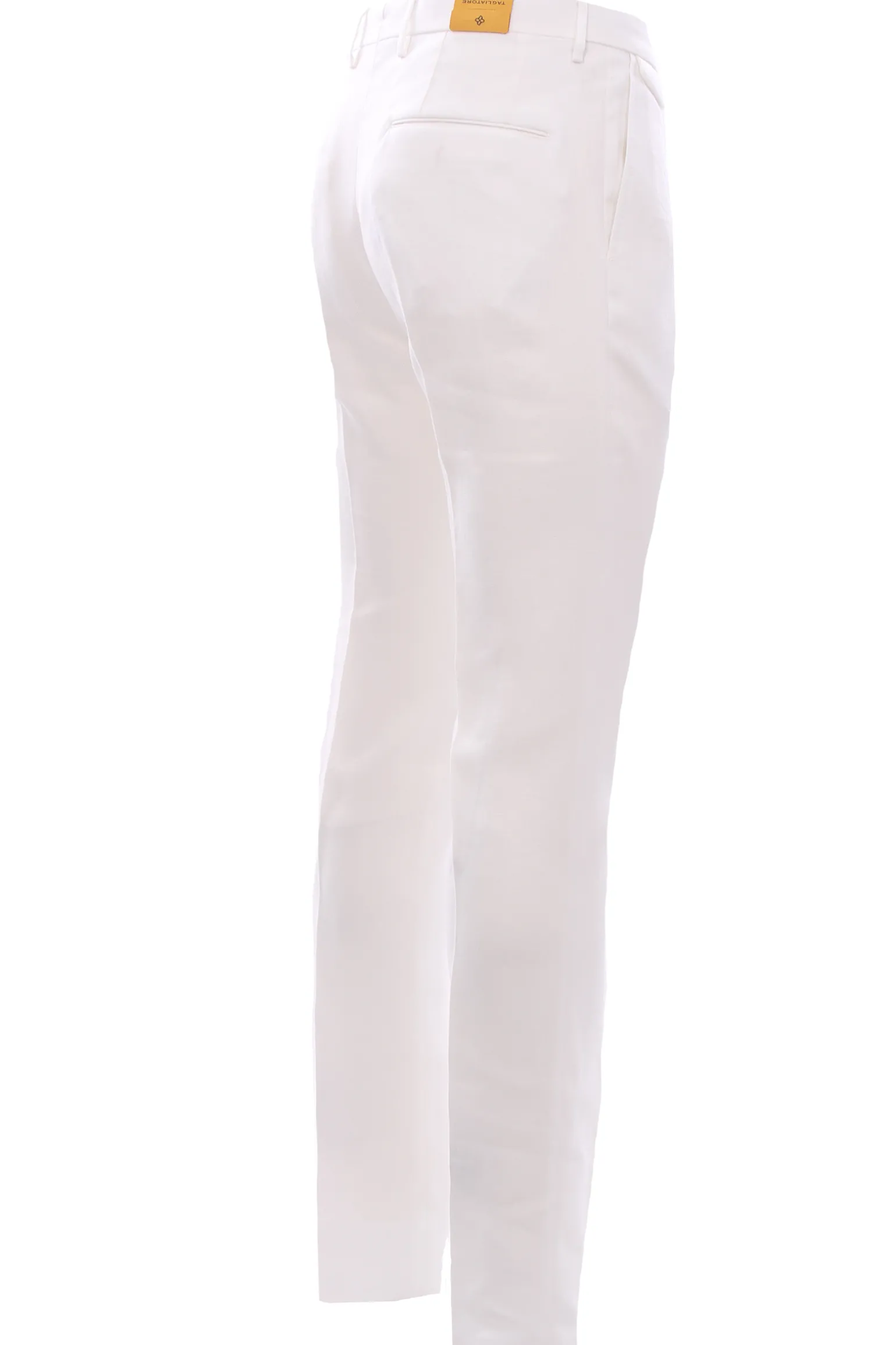 Pantalone in lino natural stretch