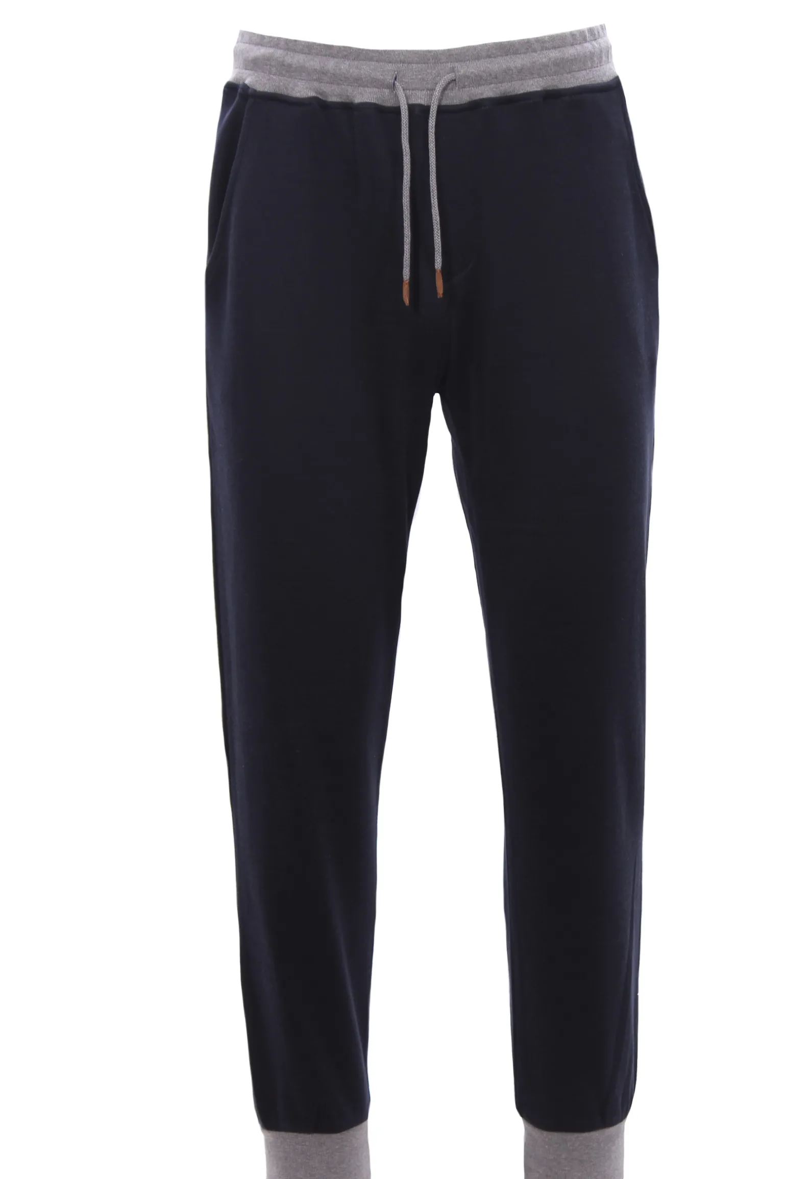 Pantalone jogger con contrasti