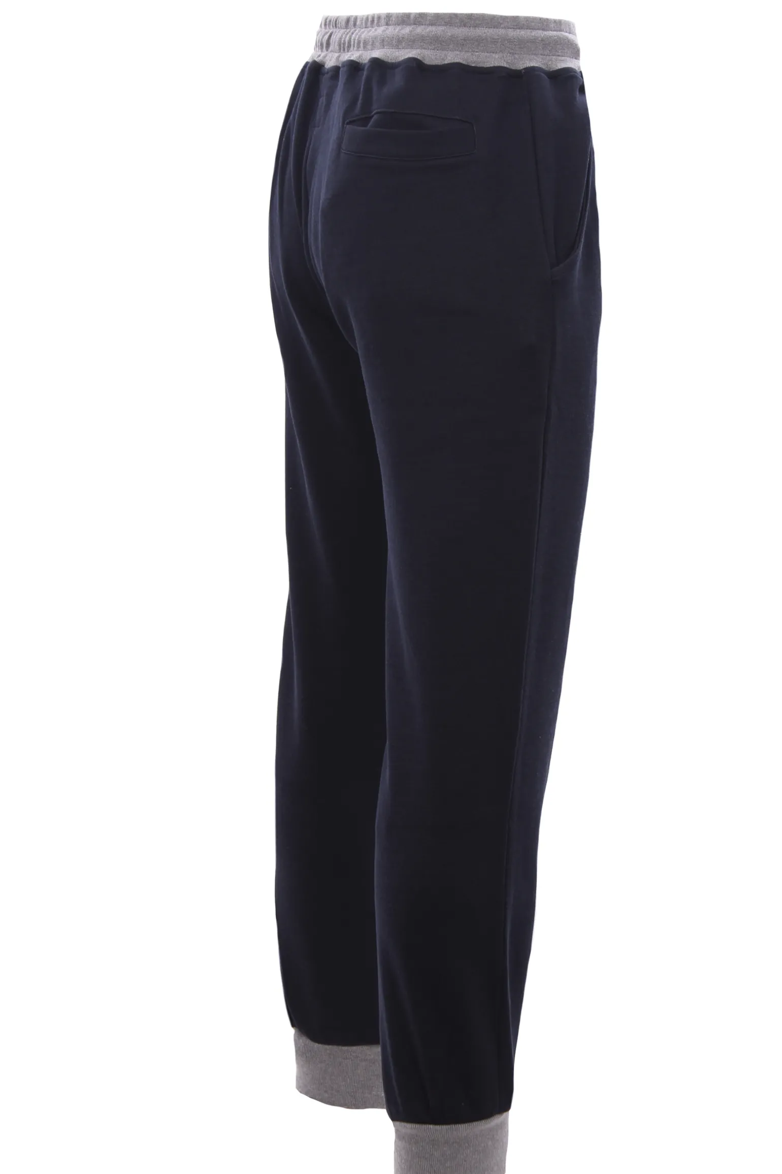 Pantalone jogger con contrasti