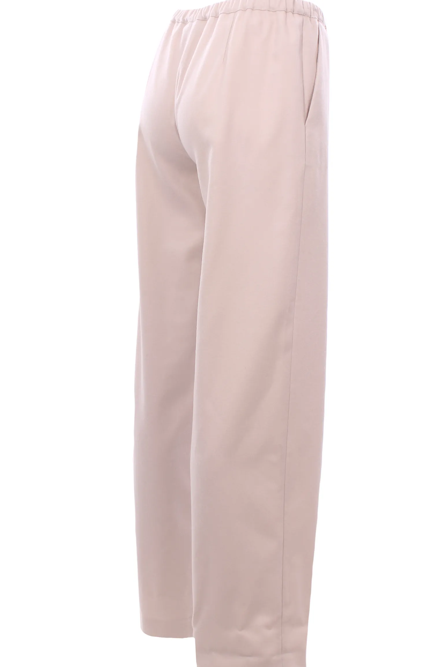 Pantalone jogging con coulisse in lana e cashmere