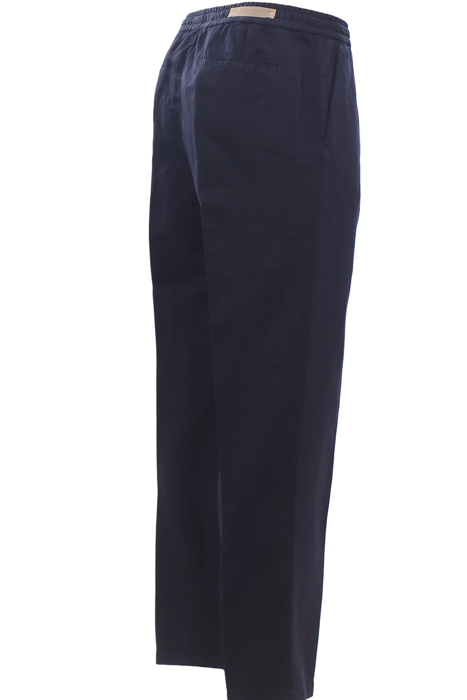 Pantalone jogging in lino e cotone