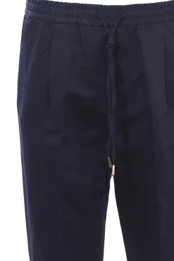Pantalone jogging in lino e cotone