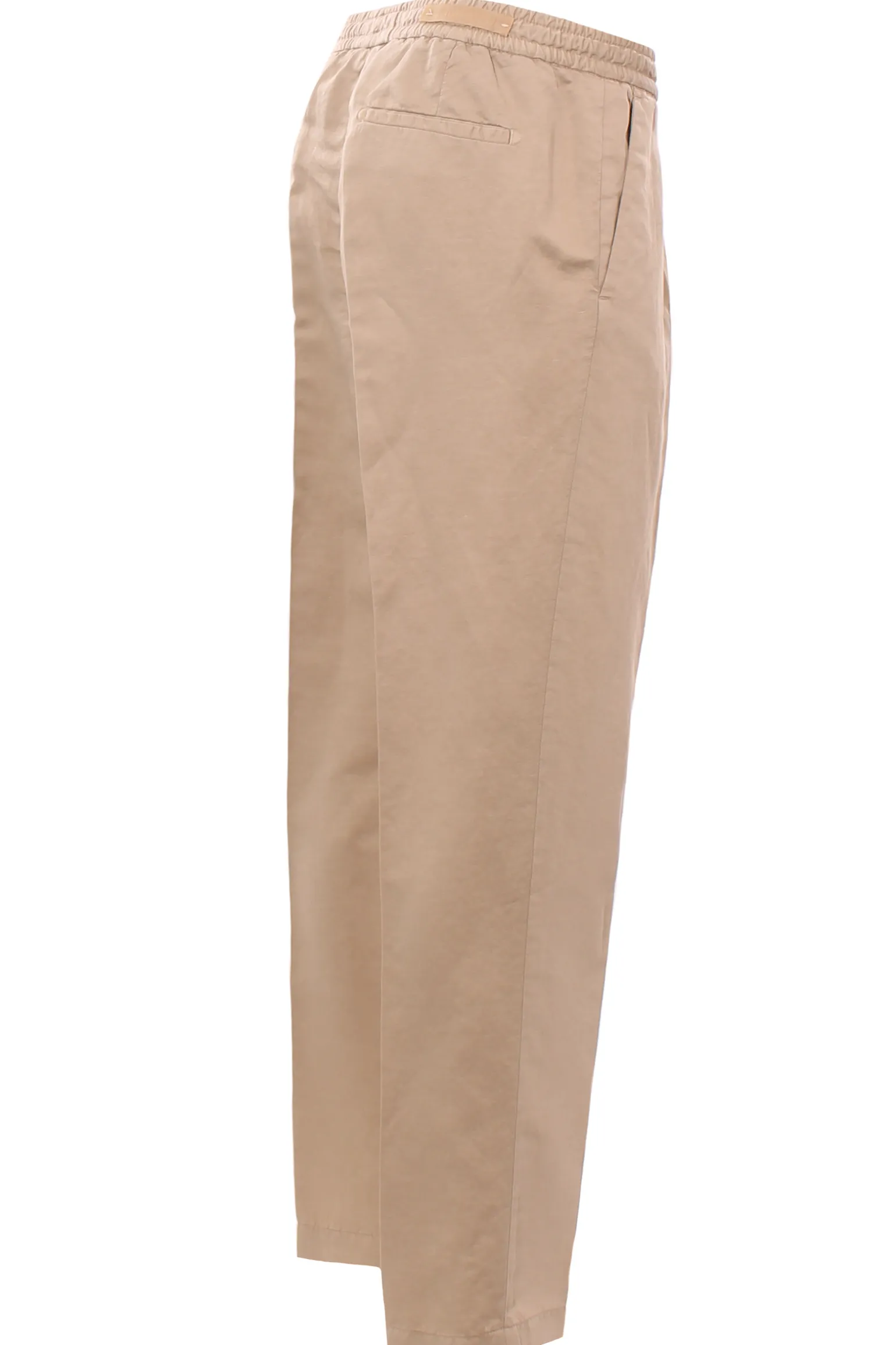 Pantalone jogging in lino e cotone