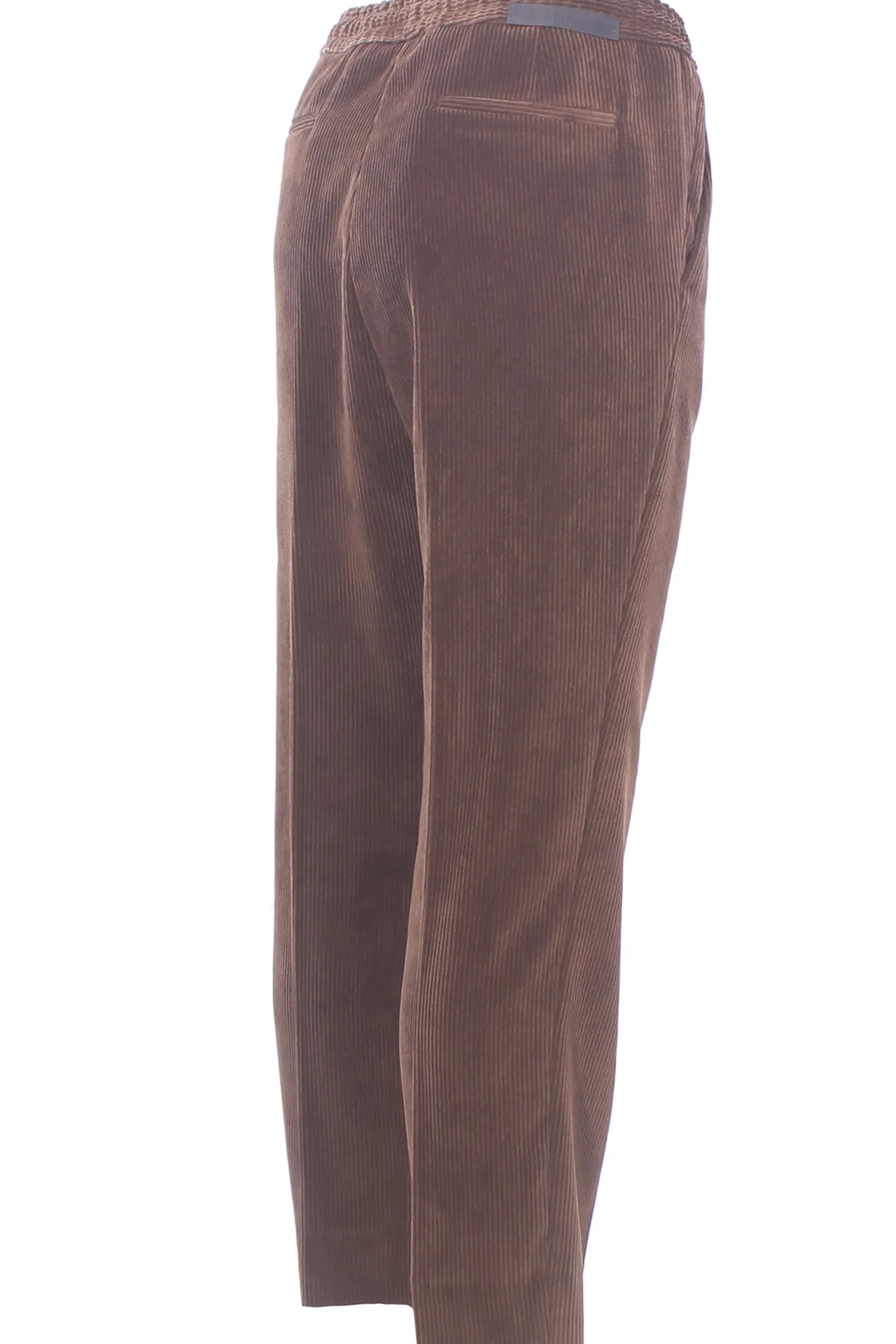 Pantalone jogging in velluto millerighe
