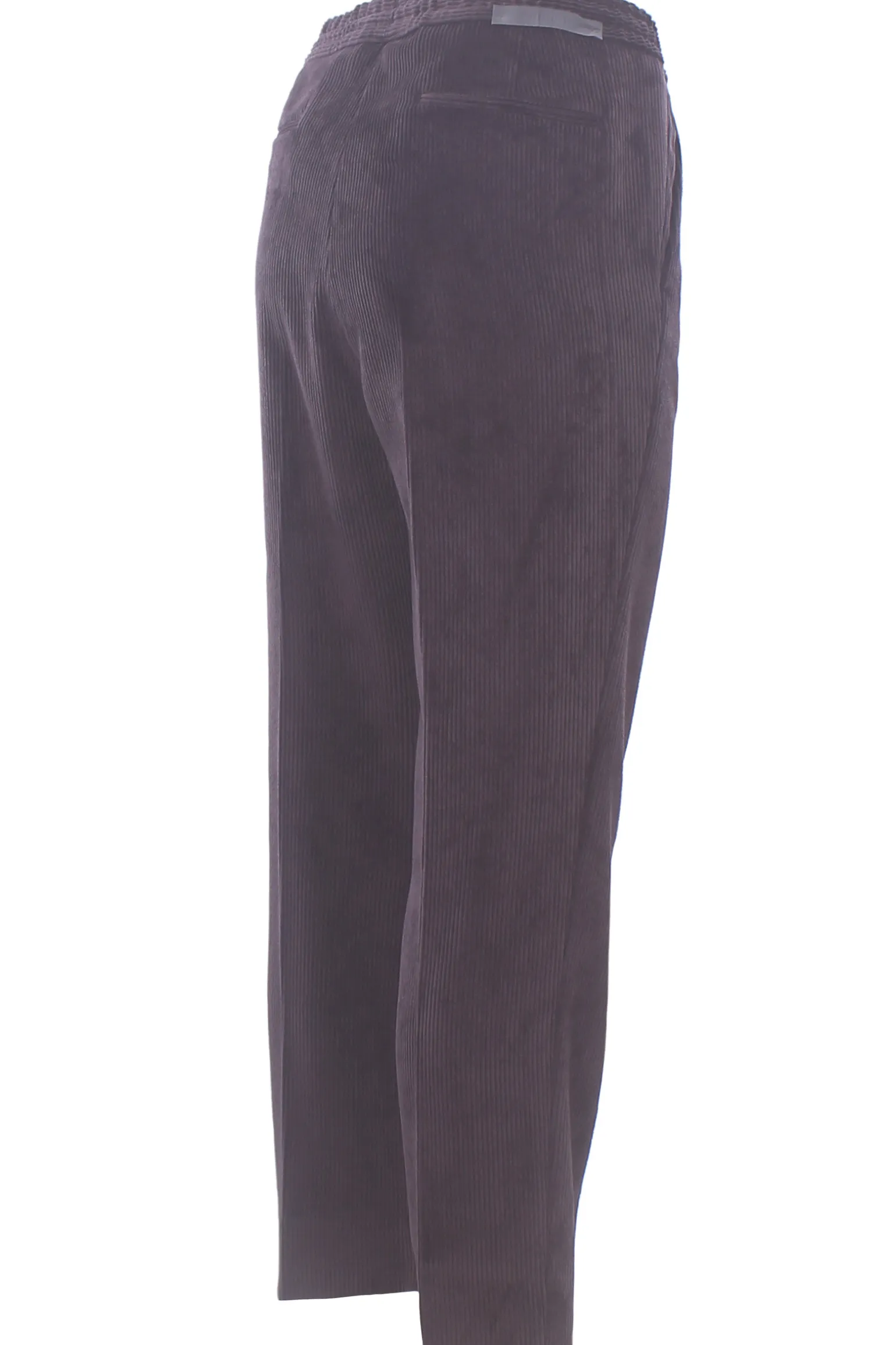 Pantalone jogging in velluto millerighe