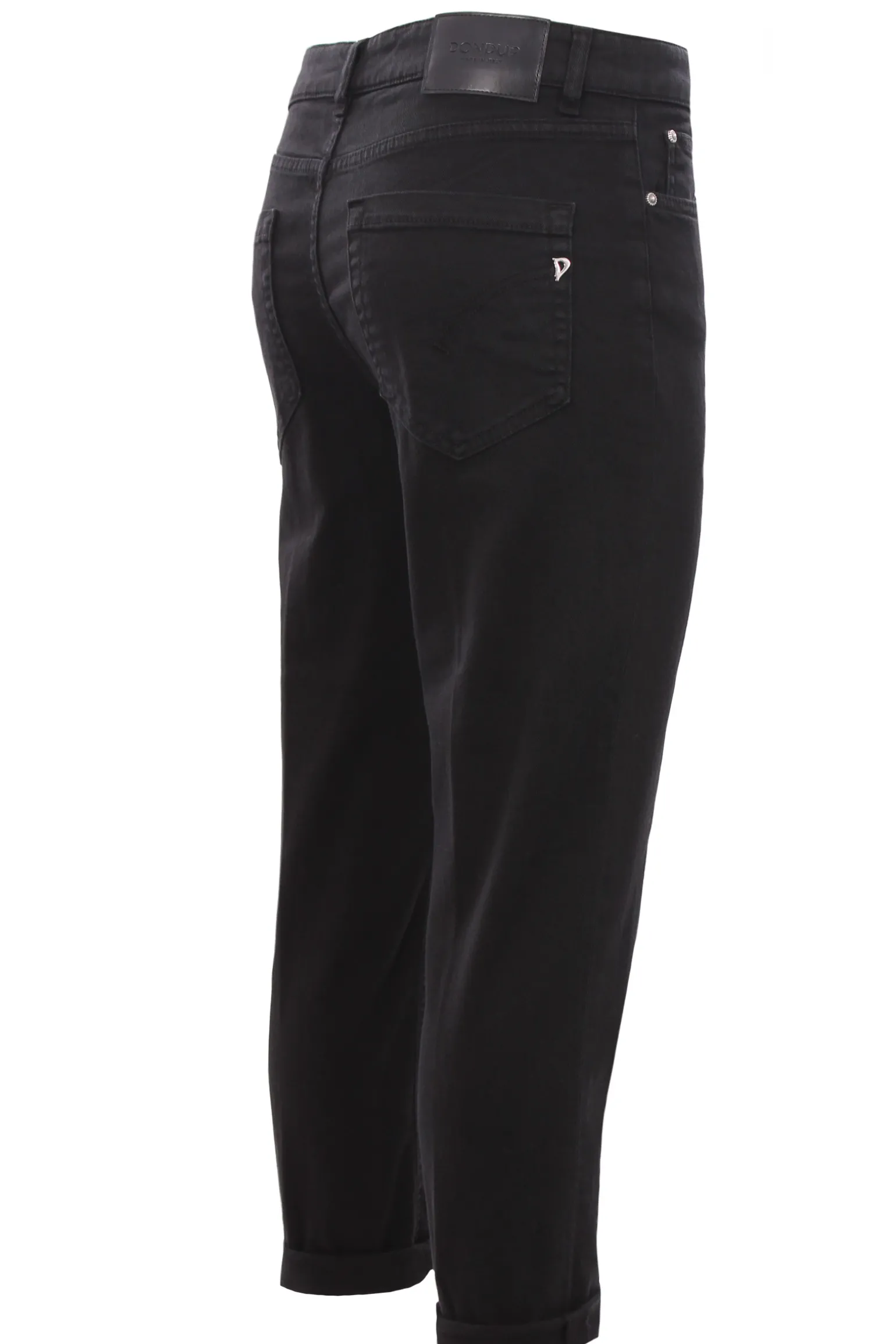 Pantalone koons gioiello in denim di cotone