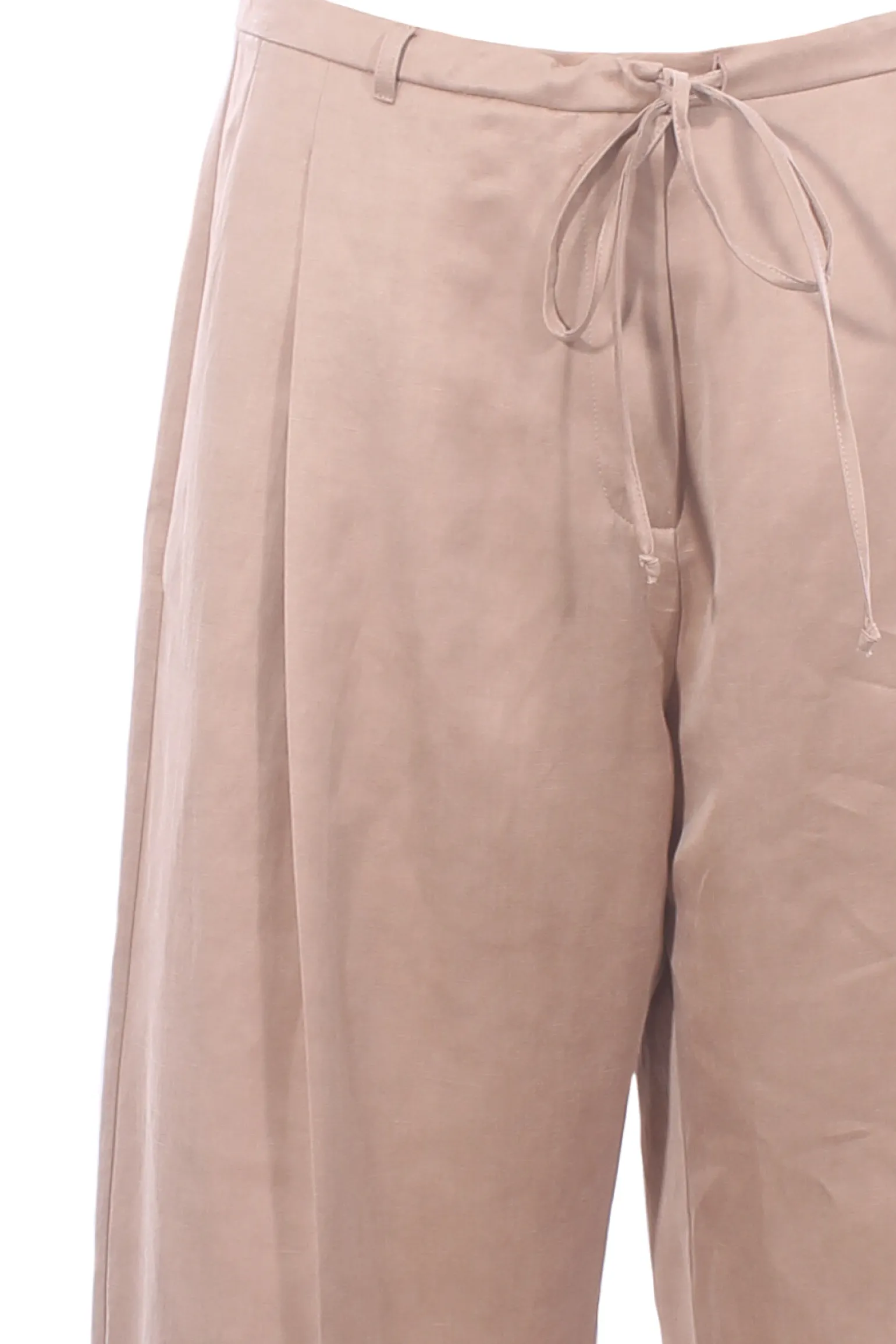 Pantalone lino cupro