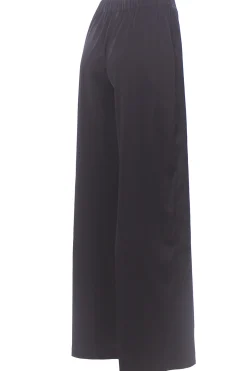 Pantalone palazzo in viscosa di seta